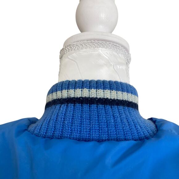 Vintage 80s Walls Blue Blizzard Pruf Down I Puffer Ski Winter Vest Size 40 - Picture 14 of 16